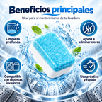 Pastillas Limpiadoras para Lavadora Efervescentes – Pack 24 Unidades (2 Cajas)